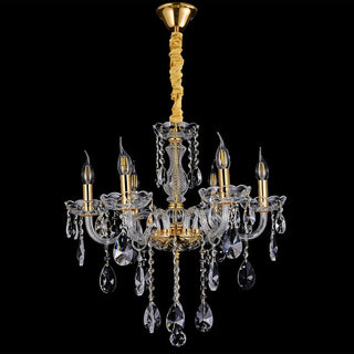 Vencha Lighting Bromley Crystal Chandelier 6 Light