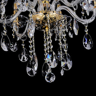 Vencha Lighting Bromley Crystal Chandelier 6 Light