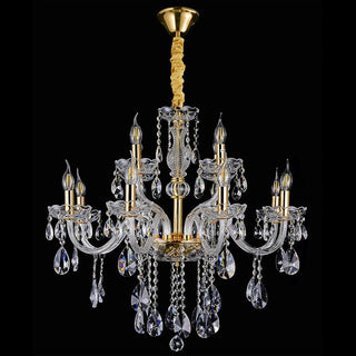 Vencha Lighting Bromley Crystal Chandelier 8 4 Light