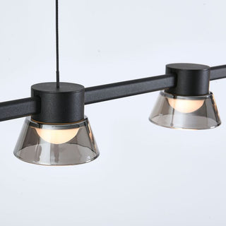 Vencha Lighting Rocket 1200 Bar Pendant Black