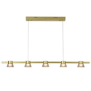 Vencha Lighting Rocket 1200 Bar Pendant Gold
