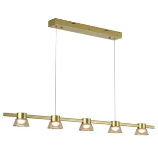 Vencha Lighting Rocket 1200 Bar Pendant Gold