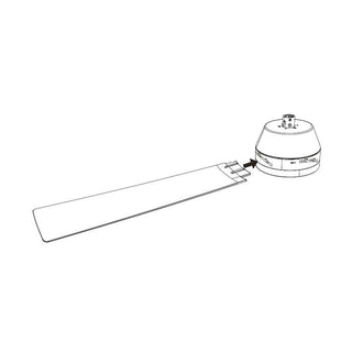 Vencha Lighting Bronco 52 DC Ceiling Fan White