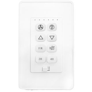 Vencha Lighting Ranger RWS 52 DC Ceiling Fan White