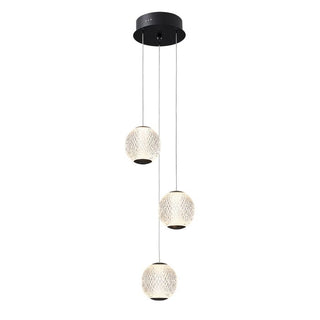 Vencha Lighting Langdon 3 Light Black 5K