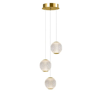 Vencha Lighting Langdon 3 Light Gold 3K