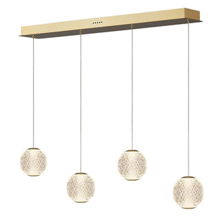 Vencha Lighting Langdon 4 Light Bar Gold 3K
