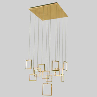 Vencha Lighting Dahli 13 Light Pendant Gold 3K