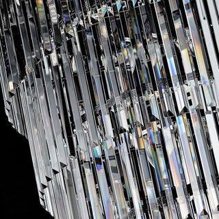Vencha Lighting Chanel L BK Spiral Chandelier 700x2000