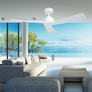 Vencha Lighting Bronte 52 DC Ceiling Fan White