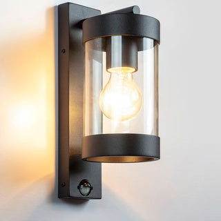 Vencha Lighting Frenchy Wall Light  Black with Sensor