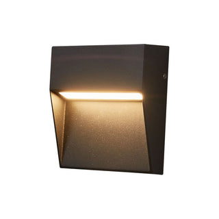 Vencha Lighting Tyler Square 4w LED Step Light BK TC