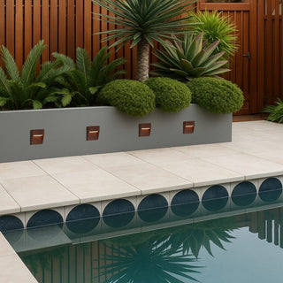 Telbix Terin Exterior Square Wall Light