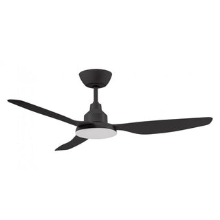 Ventair Glacier 1400mm Dc Ceiling Fan With Light GLA1403BL-L