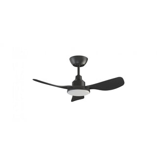 Ventair Glacier 900mm Dc Ceiling Fan With Light GLA903BL-L