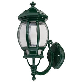 Domus GT-1031 Vienna Curved Arm Upward Wall Light Powder Coated Finish / B22