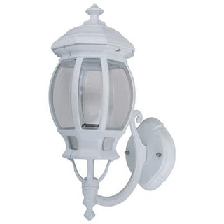 Domus GT-1031 Vienna Curved Arm Upward Wall Light Powder Coated Finish / B22