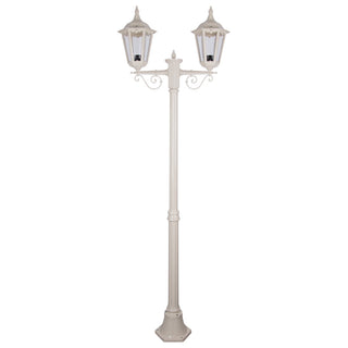 Domus GT 137 Chester Twin Head Medium Post Light - Powder Coated Finish B22