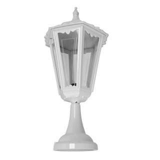 Domus GT 163 Chester Large Pillar Mount Light - Powder Coated Finish B22