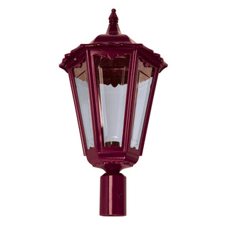 Domus Gt 166 Chester Large Post Top Light - Powder Coated Finish B22