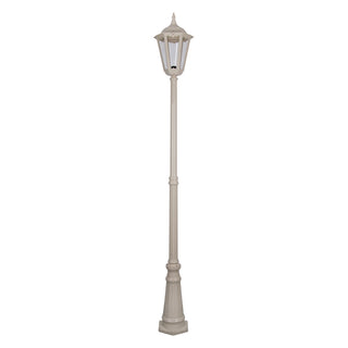 Domus GT-168 Chester Large Single Head Tall Post Light - Powder Coated Finish B22