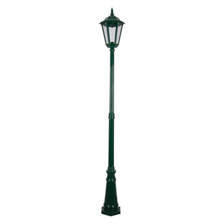 Domus GT-168 Chester Large Single Head Tall Post Light - Powder Coated Finish B22