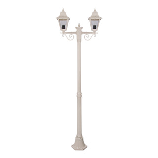 Domus GT 237 Paris Twin Head Medium Post Light - Powder Coated Finish B22