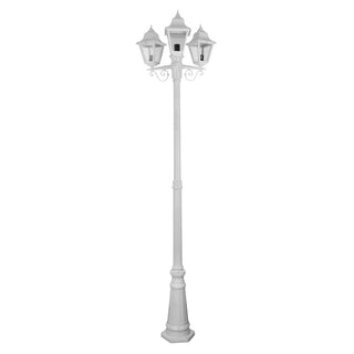 Domus GT 242 Paris Triple Head Tall Post - Powder Coated Finish B22