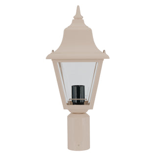 Domus Gt 249 Paris Post Top Light - Powder Coated Finish B22
