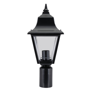 Domus Gt 249 Paris Post Top Light - Powder Coated Finish B22