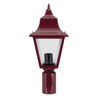 Domus Gt 249 Paris Post Top Light - Powder Coated Finish B22