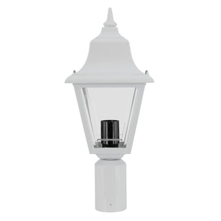 Domus Gt 249 Paris Post Top Light - Powder Coated Finish B22