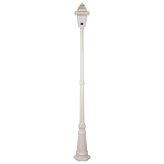 Domus GT-278 Avignon Single Head Tall Post Light - Powder Coated Finish B22