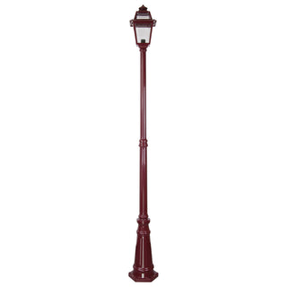 Domus GT-278 Avignon Single Head Tall Post Light - Powder Coated Finish B22