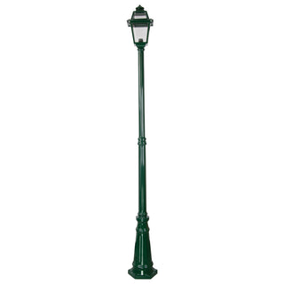 Domus GT-278 Avignon Single Head Tall Post Light - Powder Coated Finish B22