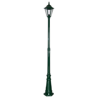 Domus GT-428 Turin Single Head Tall Post Light - Powder Coated Finish B22