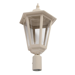 Domus Gt 486 Turin Large Post Top Light - Powder Coated Finish B22