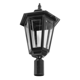 Domus Gt 486 Turin Large Post Top Light - Powder Coated Finish B22