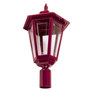 Domus Gt 486 Turin Large Post Top Light - Powder Coated Finish B22