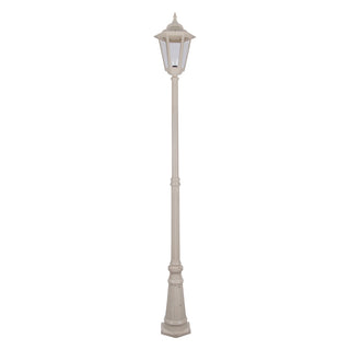 Domus GT-488 Turin Large Single Head Tall Post Light - Powder Coated Finish B22