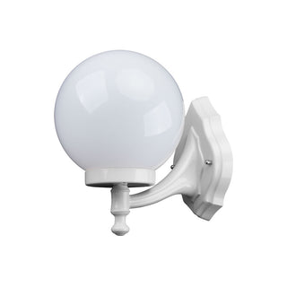 Domus Gt 502 Siena 20cm Sphere Wall Bracket - Powder Coated Finish E27