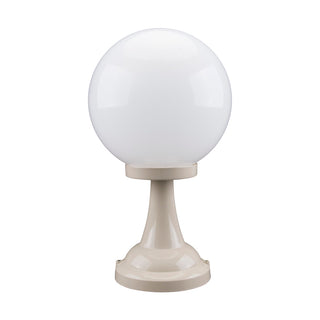 Domus GT 503 Siena 25cm Sphere Pillar Mount - Powder Coated Finish E27