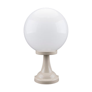 Domus GT 504 Siena 30cm Sphere Pillar Mount - Powder Coated Finish E27