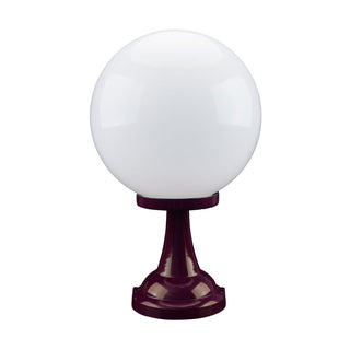 Domus GT 504 Siena 30cm Sphere Pillar Mount - Powder Coated Finish E27