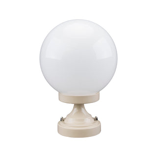 Domus GT 530 Siena 20cm Sphere CTC Pillar Mount - Powder Coated Finish E27