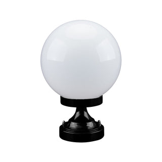 Domus GT 530 Siena 20cm Sphere CTC Pillar Mount - Powder Coated Finish E27