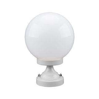 Domus GT 530 Siena 20cm Sphere CTC Pillar Mount - Powder Coated Finish E27