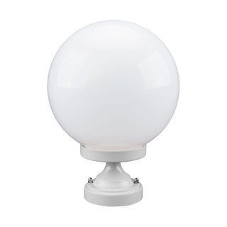 Domus GT 531 Siena 25cm Sphere CTC Pillar Mount - Powder Coated Finish E27