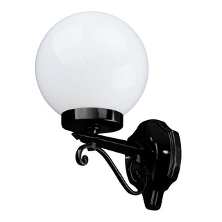 Domus Gt 544 Siena 20cm Sphere Wall Light - Powder Coated Finish E27