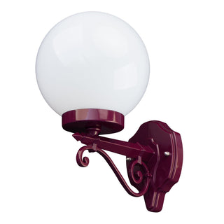 Domus Gt 544 Siena 20cm Sphere Wall Light - Powder Coated Finish E27